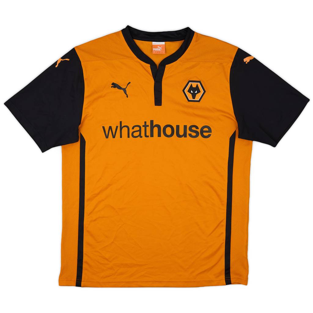 2014-15 Wolves Home Shirt - 8/10 - (L)
