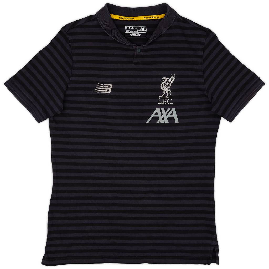 2019-20 Liverpool New Balance Polo Shirt - 9/10 - (S)