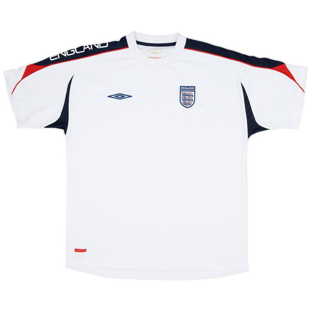 2004-05 England Umbro Training Shirt - 6/10 - (L)