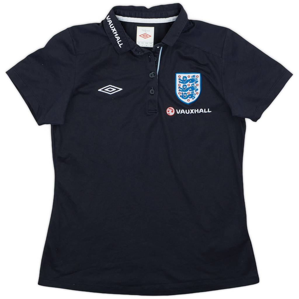2012-13 England Umbro Polo Shirt - 8/10 - (Women's M)