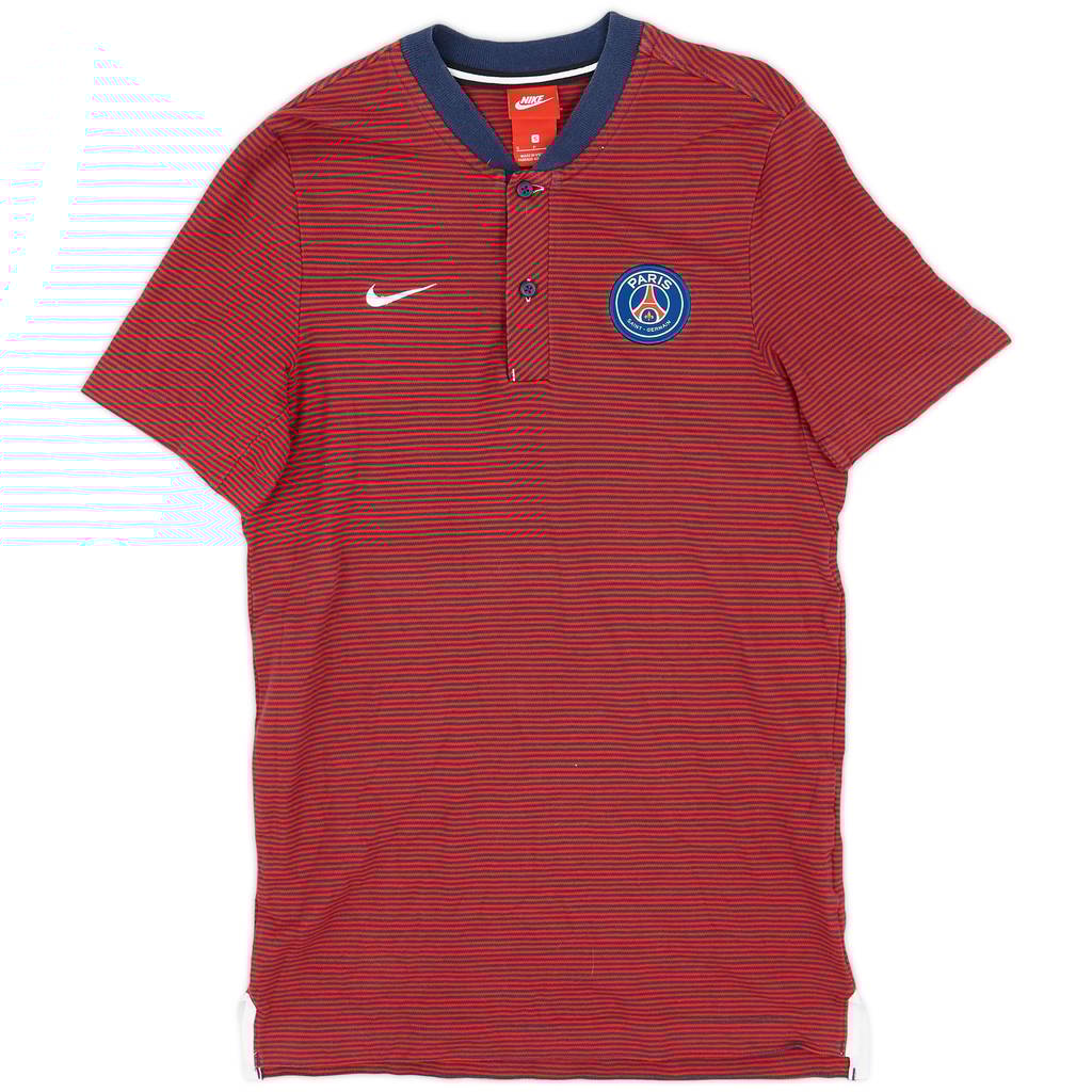 2017-18 Paris Saint-Germain Nike Polo Shirt - 8/10 - (S)