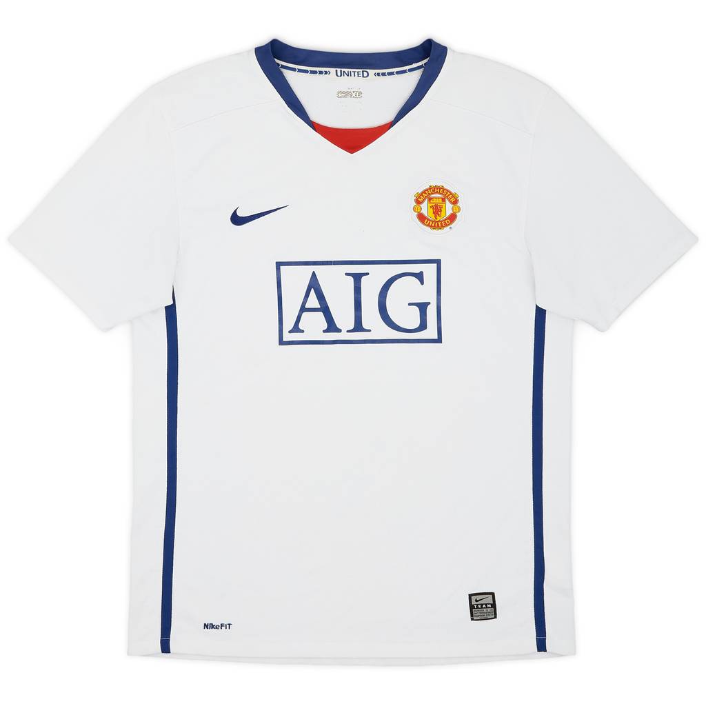 2008-10 Manchester United Away Shirt - 6/10 - (XL.Boys)
