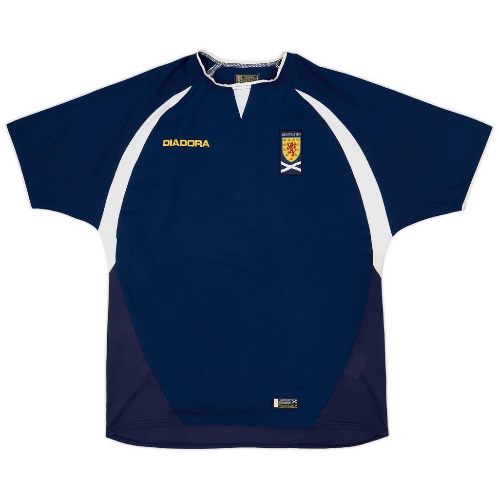 2003-05 Scotland Home Shirt - 8/10 - (M)