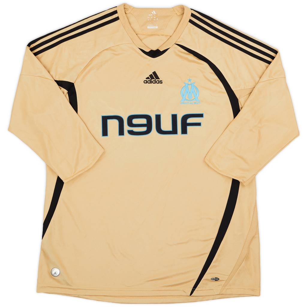 2008-09 Olympique Marseille Third L/S Shirt - 8/10 - (XL)
