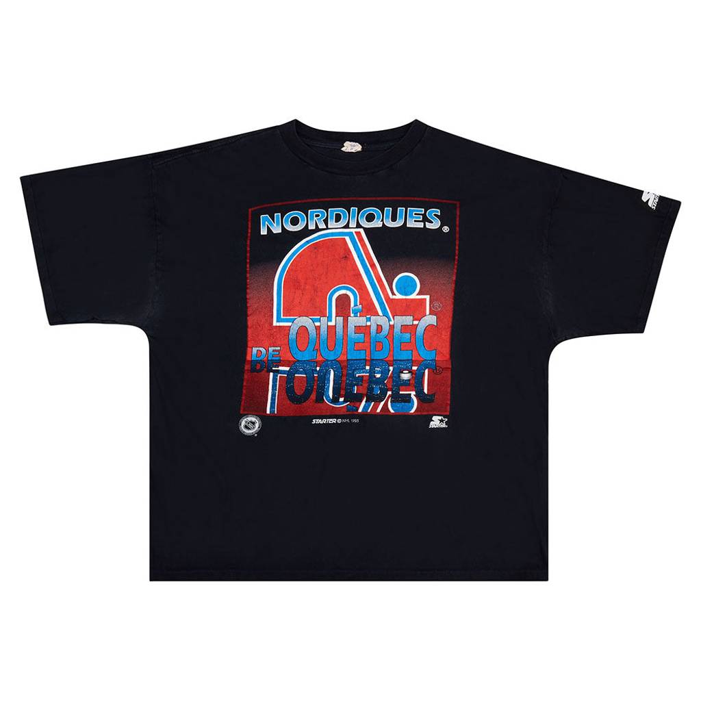 1993 Quebec Nordiques Starter Graphic Tee XL