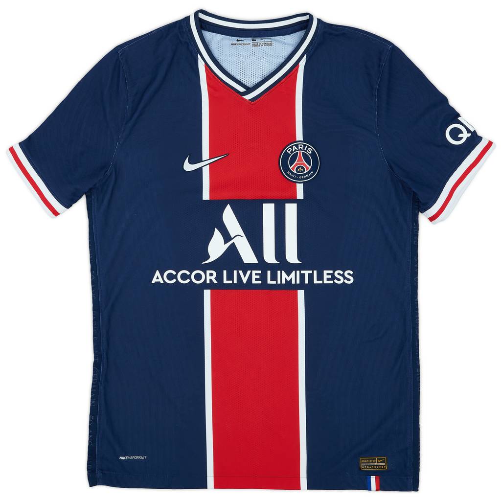 2020-21 Paris Saint-Germain Authentic Home Shirt - 10/10 - (M)