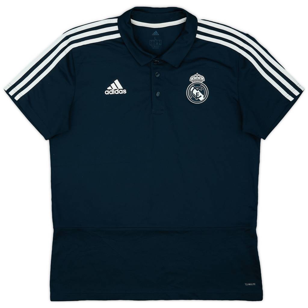 2018-19 Real Madrid adidas Polo Shirt - 8/10 - (L)