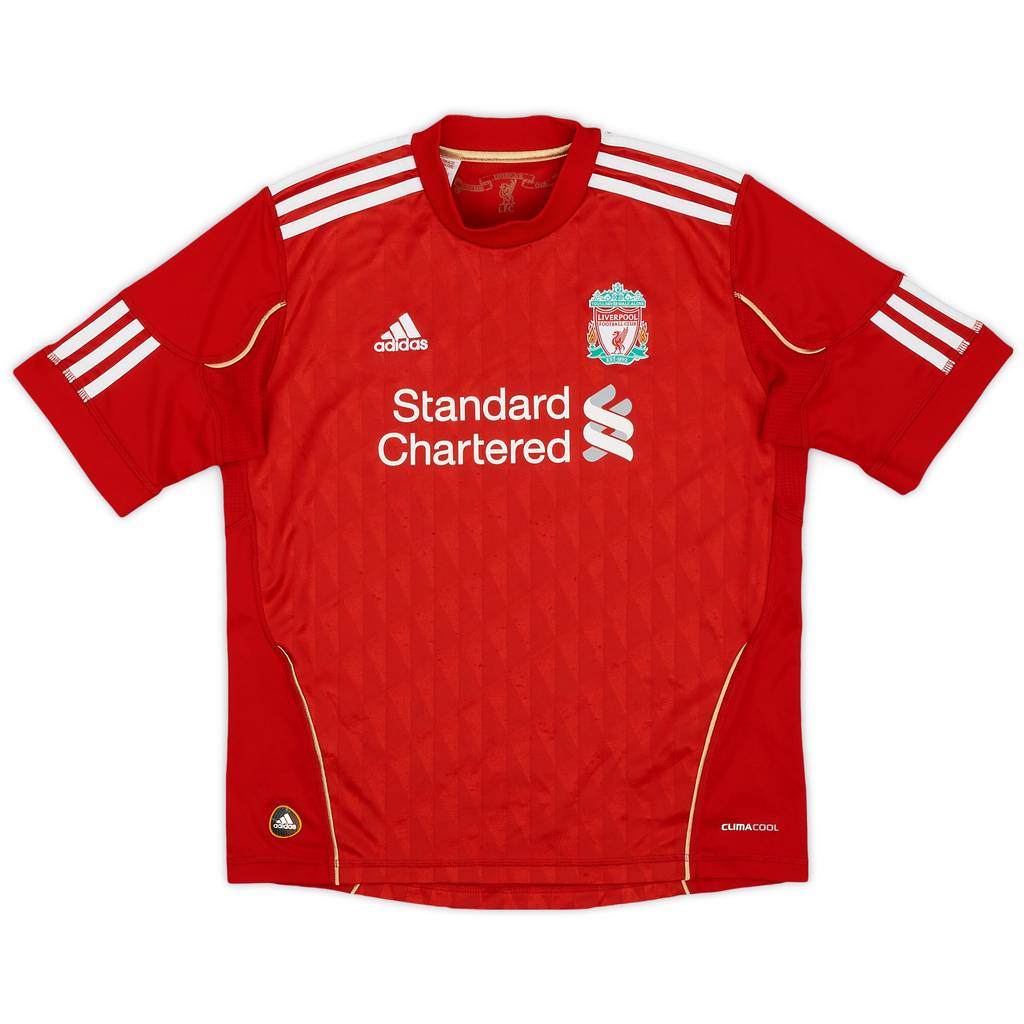 2010-12 Liverpool Home Shirt - 8/10 - (M.Boys)