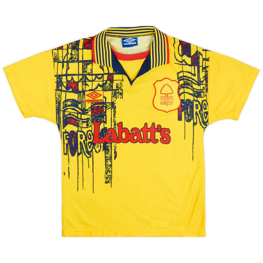 1995-97 Nottingham Forest Away Shirt - 9/10 - (Y)