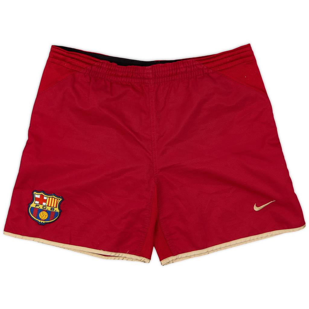 2001-02 Barcelona Nike Training Shorts - 5/10 - (S)