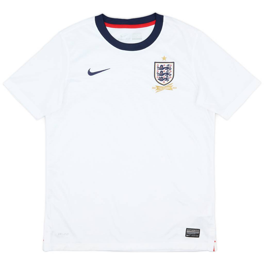 2013 England 150th Anniversary Home Shirt - 7/10 - (XL.Boys)