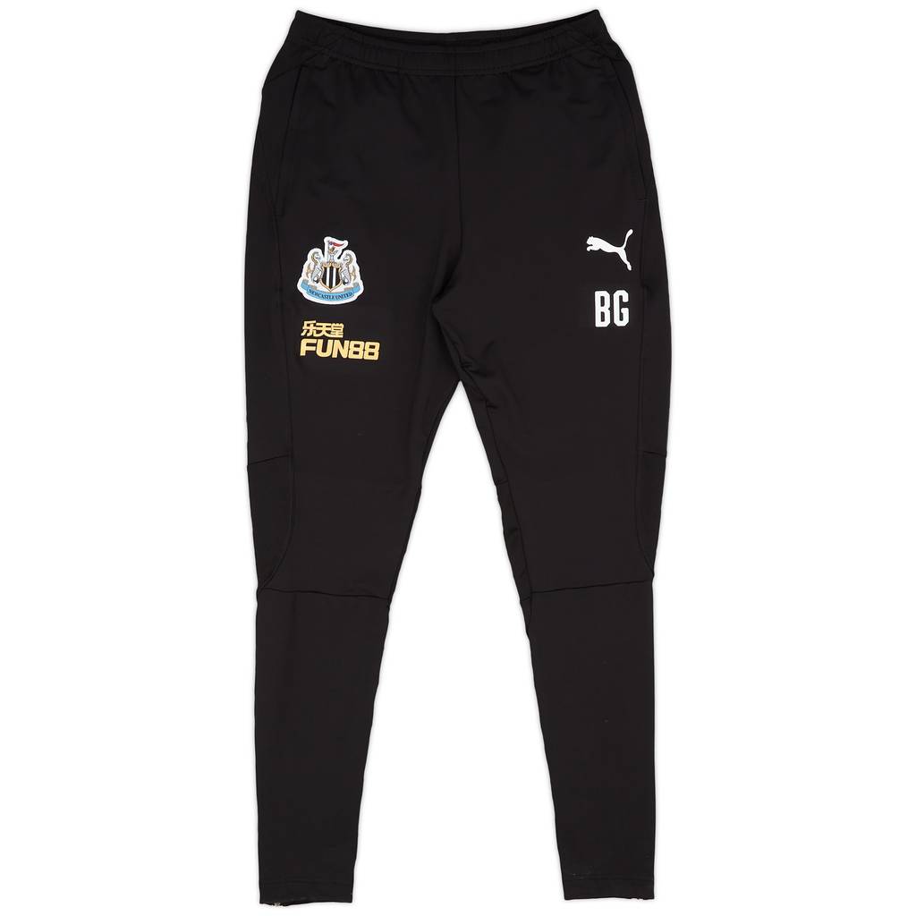 2018-19 Newcastle Staff Issue Puma Track Bottoms - 9/10 - (S)