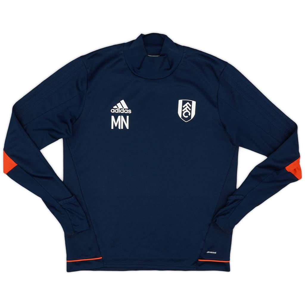 2017-18 Fulham Staff Issue adidas Training Top - 9/10 - (M)