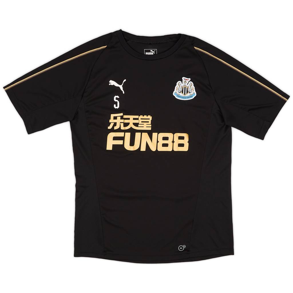2018-19 Newcastle Player Issue Puma Training Shirt #5 - 9/10 - (L)