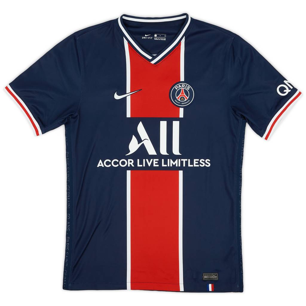 2020-21 Paris Saint-Germain Home Shirt - 10/10 - (S)