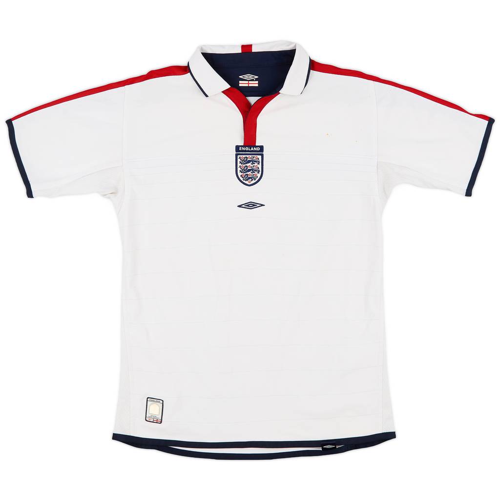 2003-05 England Home Shirt - 5/10 - (XL.Boys)