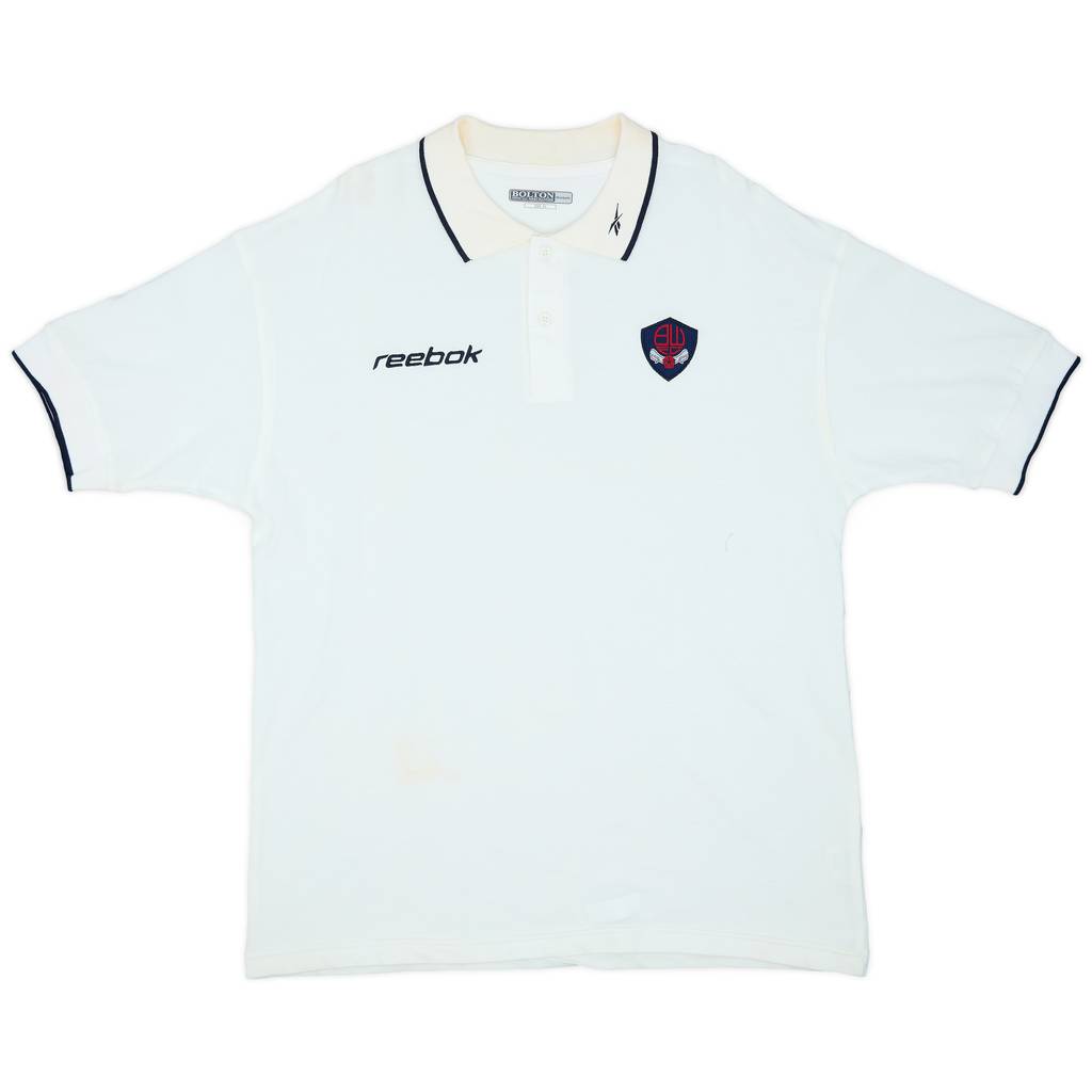 2000-01 Bolton Reebok Polo Shirt - 7/10 - (XL)
