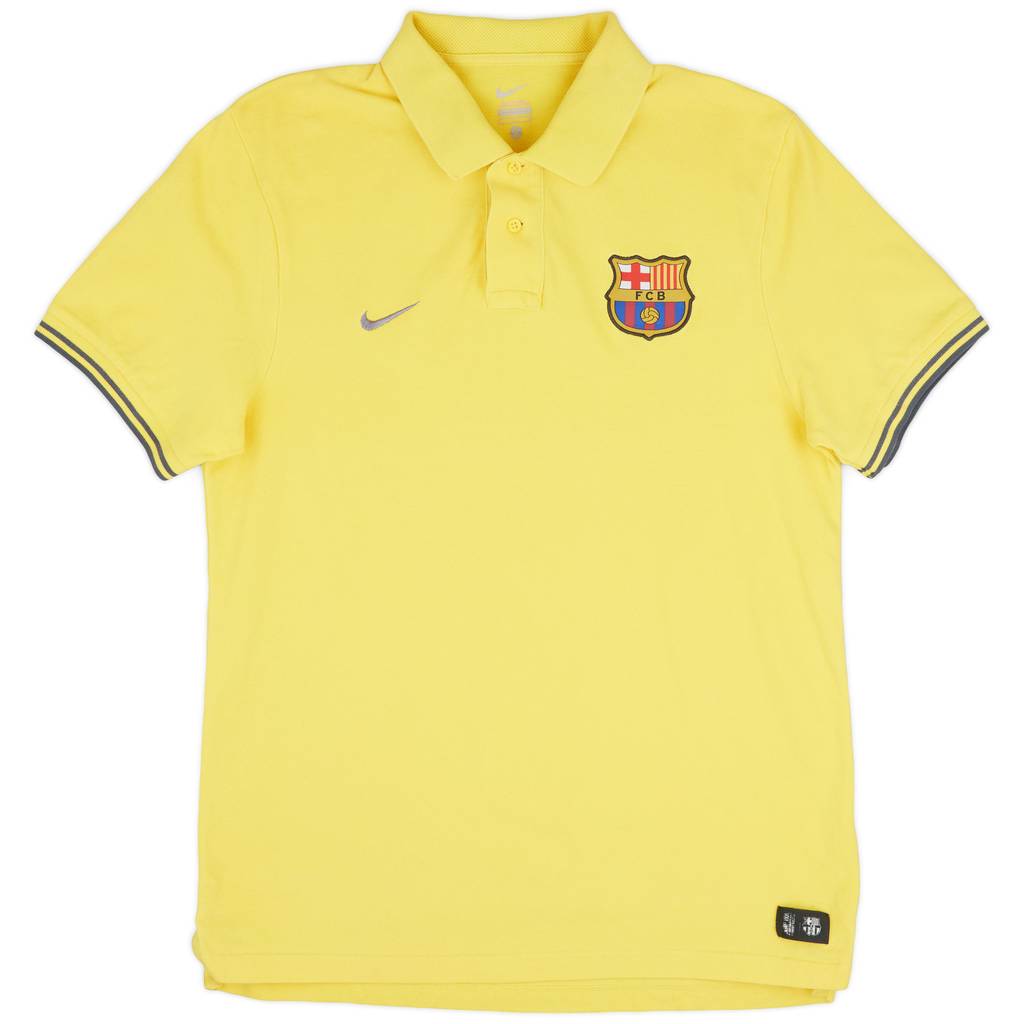 2011-12 Barcelona Nike Polo Shirt - 8/10 - (L)