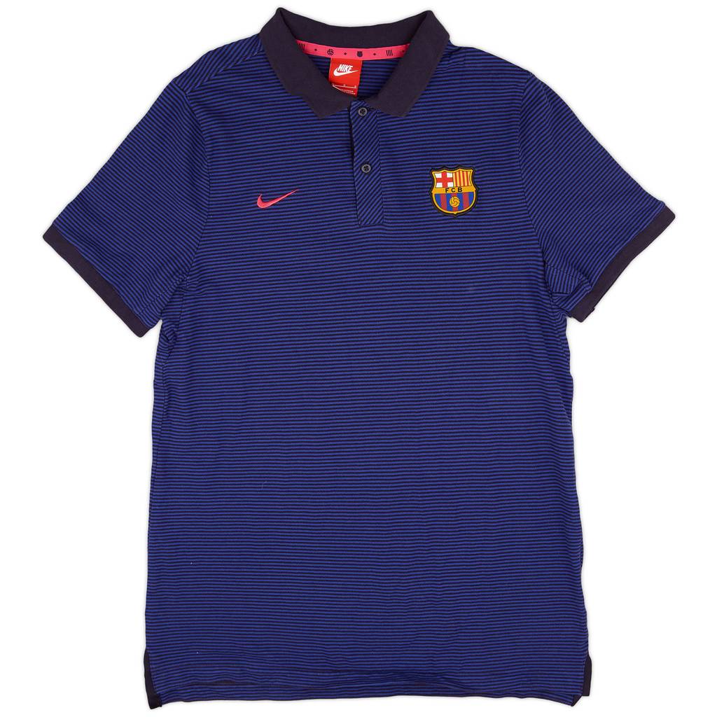 2016-17 Barcelona Nike Polo Shirt - 10/10 - (L)