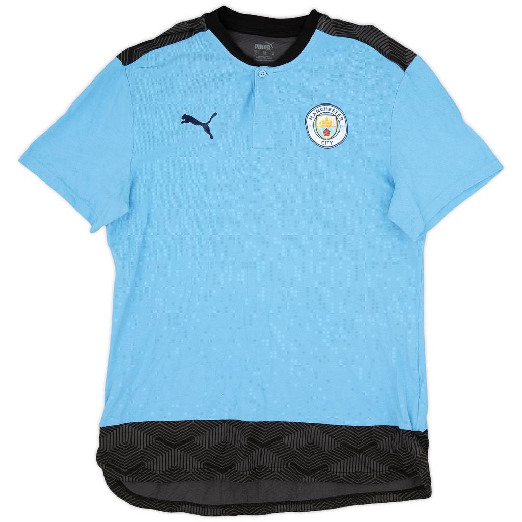 2019-20 Manchester City Puma Polo Shirt - 9/10 - (XL)
