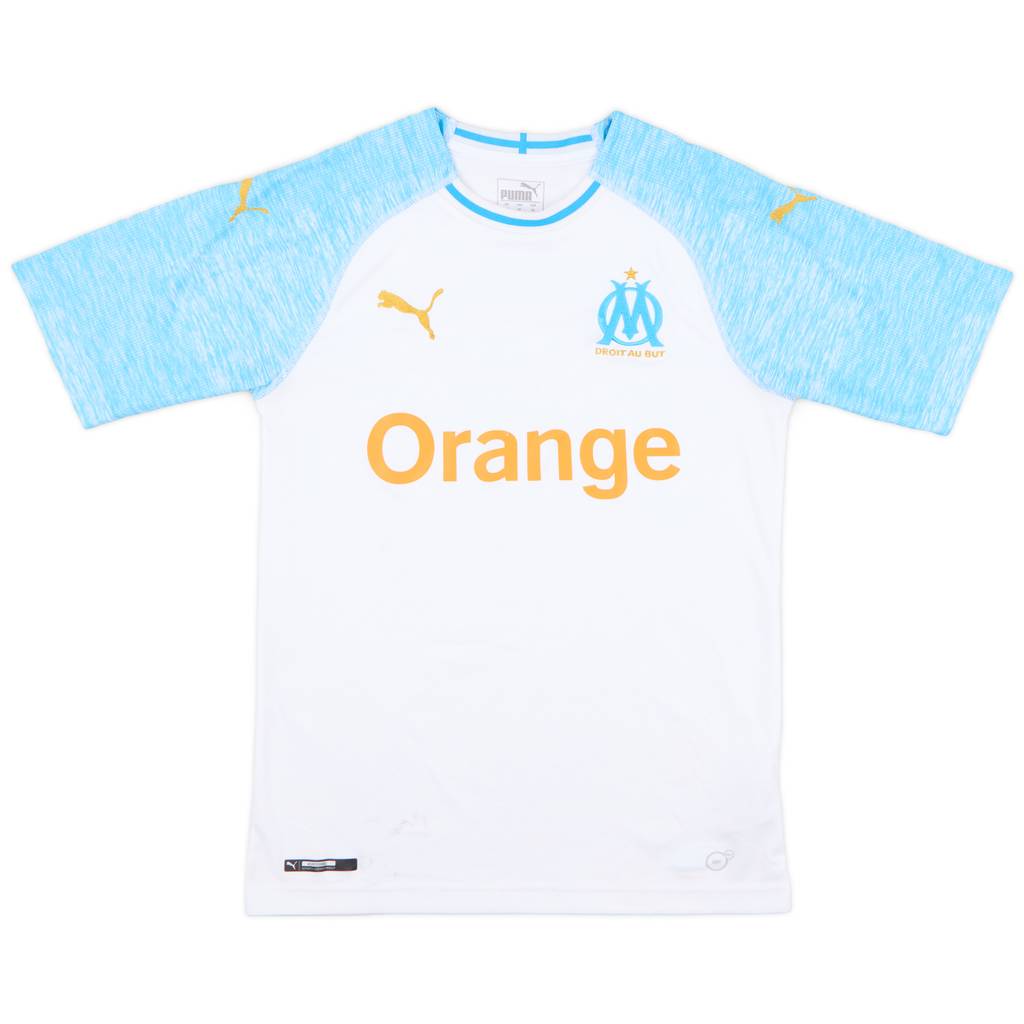 2018-19 Olympique Marseille Home Shirt - 6/10 - (XS)