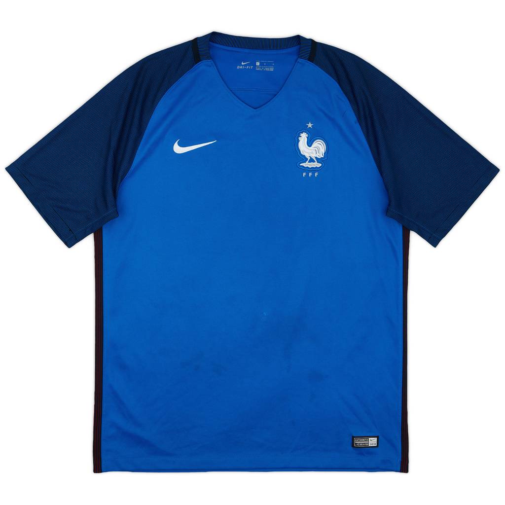 2016-17 France Home Shirt - 6/10 - (L)