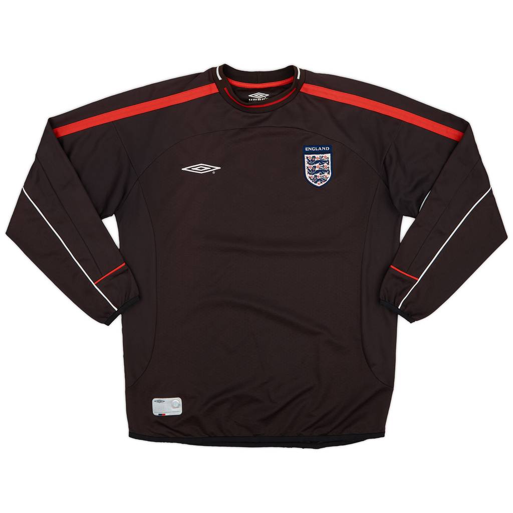 2002-03 England GK Shirt - 9/10 - (M)