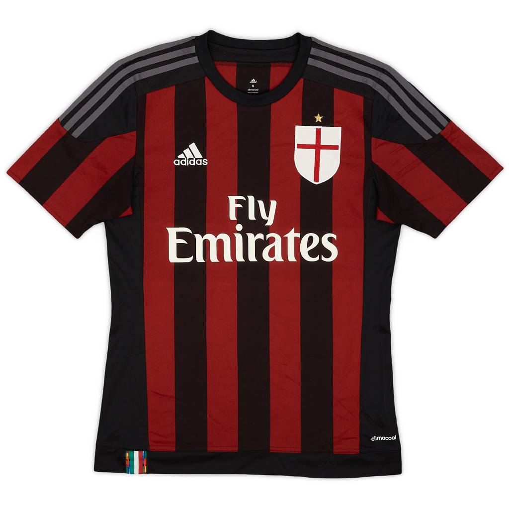 2015-16 AC Milan Home Shirt - 7/10 - (S)