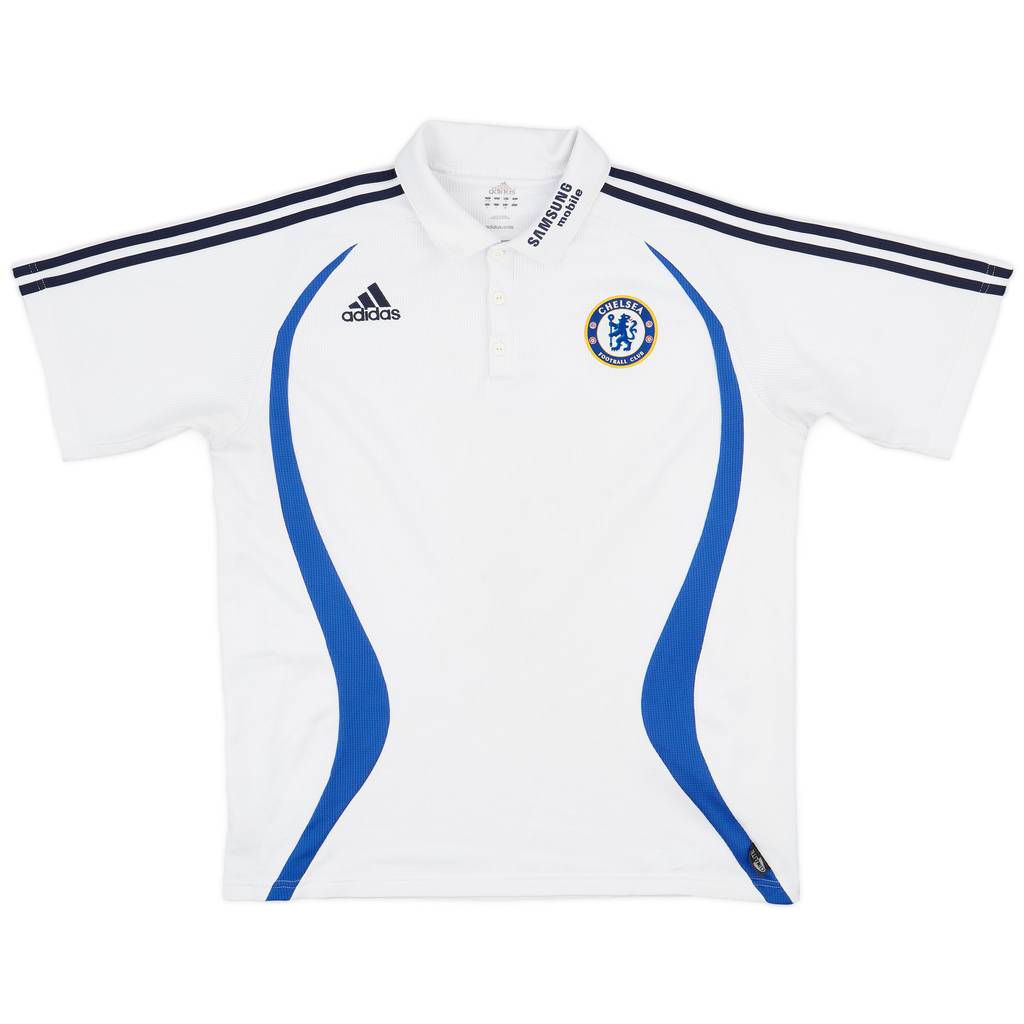 2006-07 Chelsea adidas Polo Shirt - 6/10 - (L)