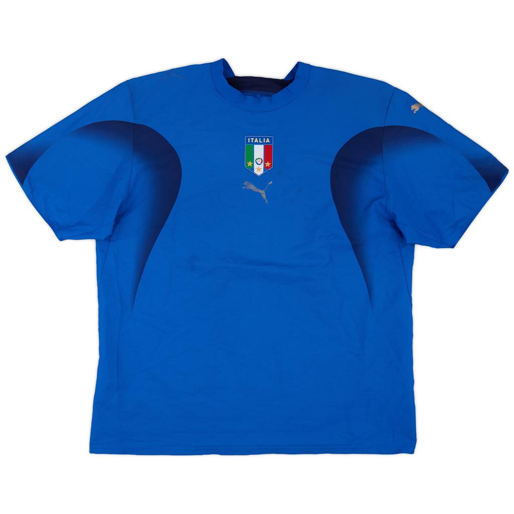 2006 Italy Home Shirt - 4/10 - (XL)