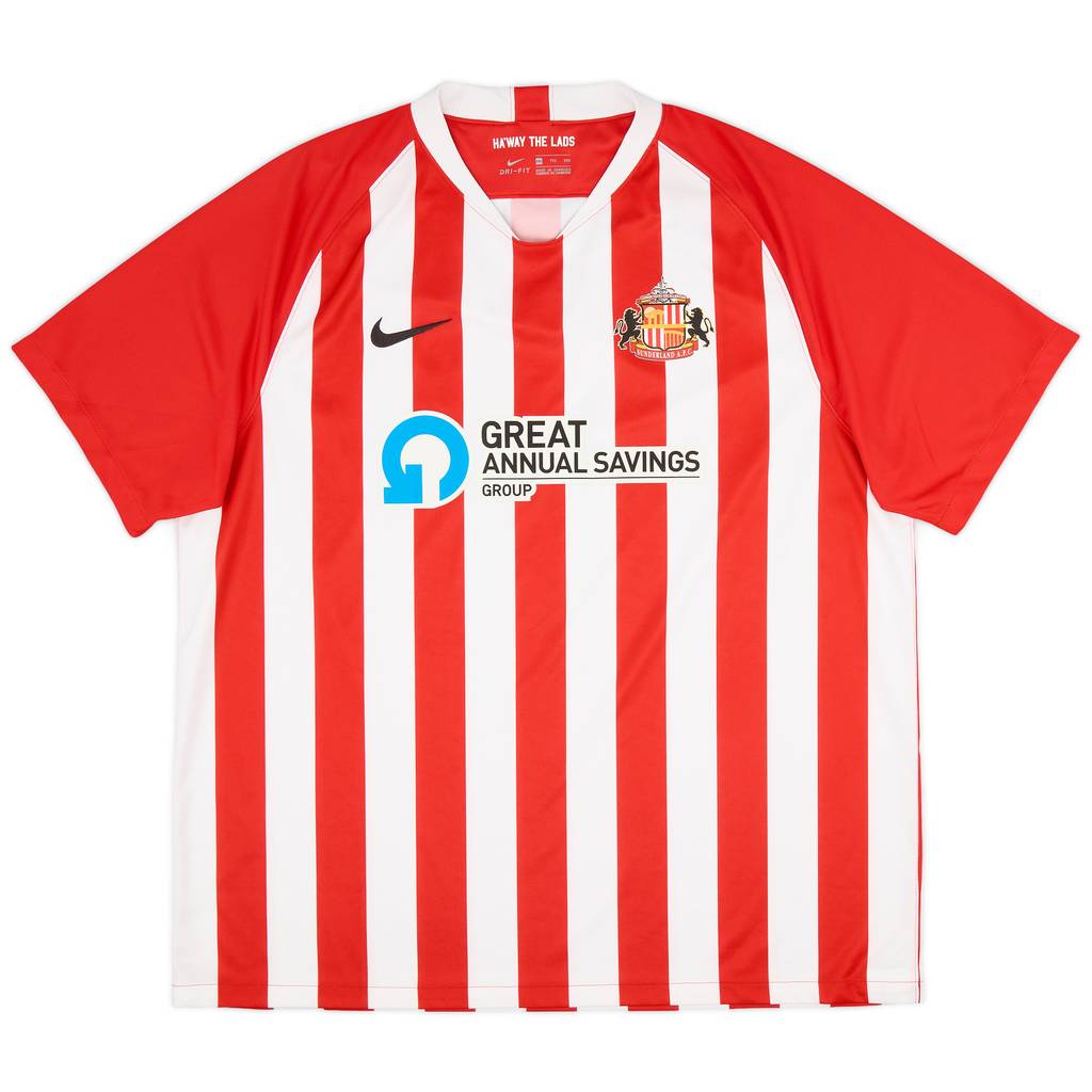 2020-21 Sunderland Home Shirt - 9/10 - (XXL)