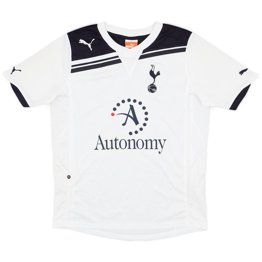 2010-11 Tottenham Home Shirt - 8/10 - (L.Boys)
