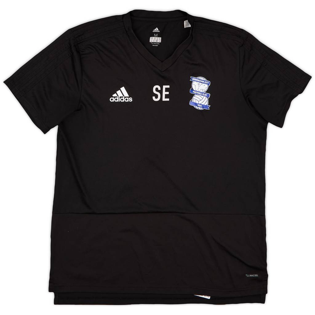 2017-18 Birmingham City Staff Issue adidas Training Shirt SE - 9/10 - (M)