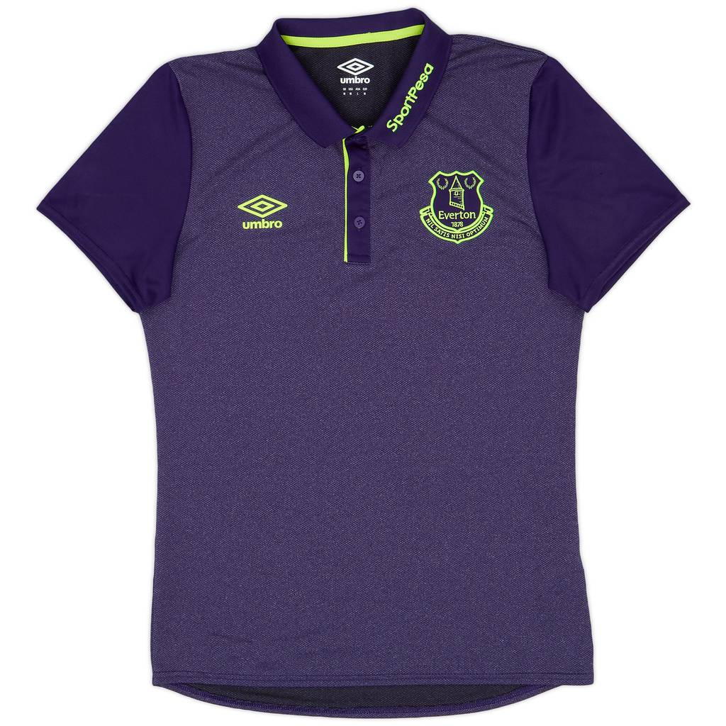 2018-19 Everton Umbro Polo Shirt - 10/10 - (M)