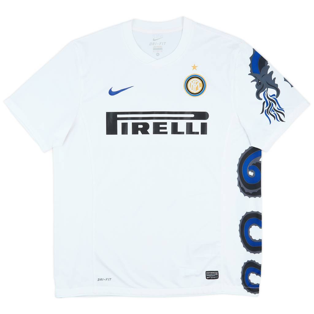 2010-11 Inter Milan Away Shirt - 9/10 - (XL)