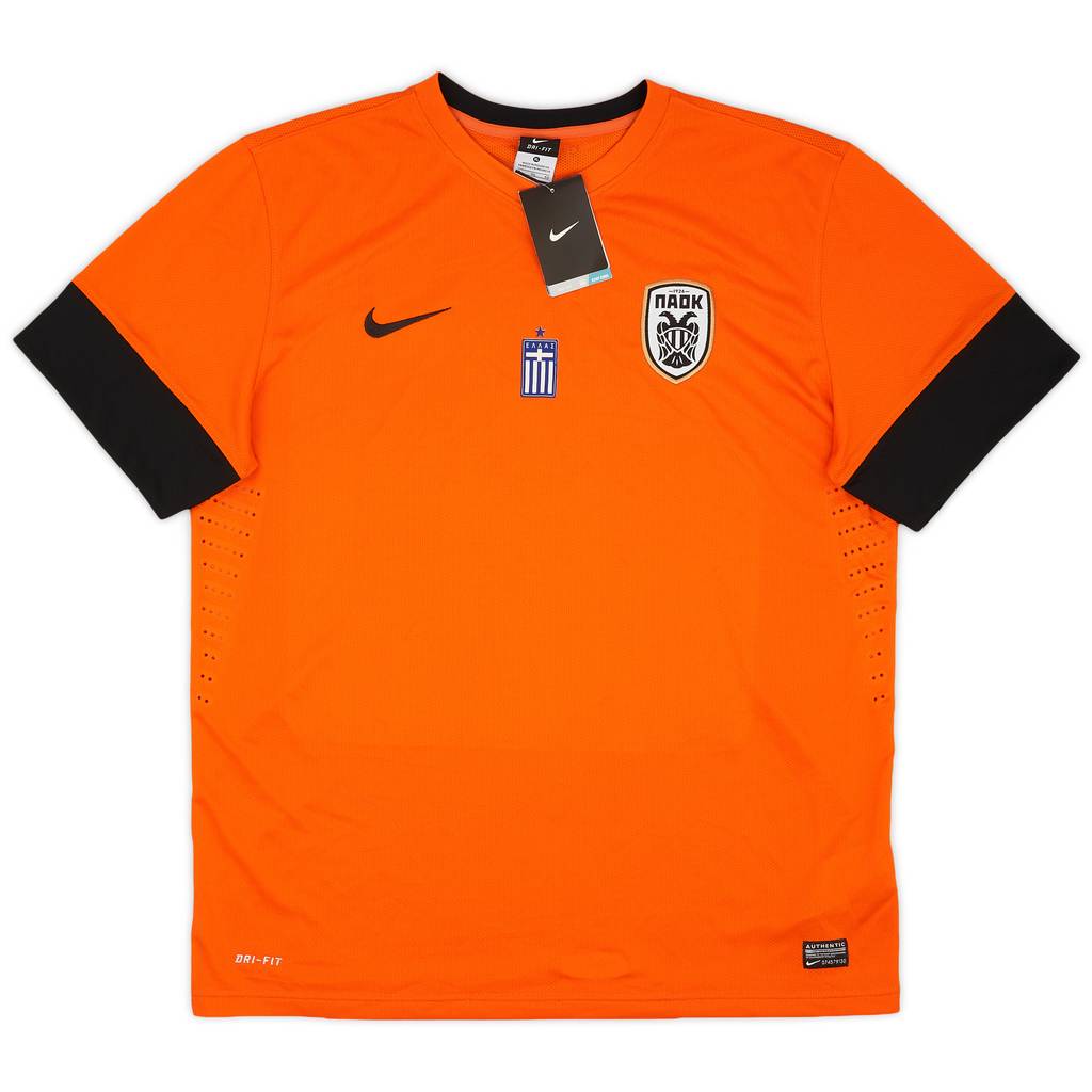 2013-14 PAOK Authentic Third Shirt (XL)
