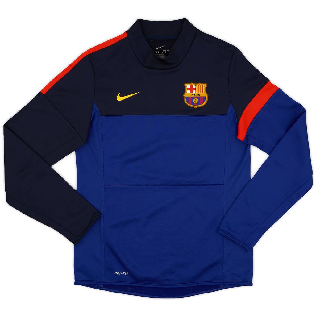 2012-13 Barcelona Nike Sweat Top - 7/10 - (M)