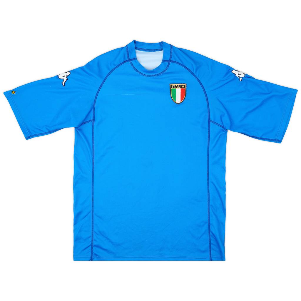 2000-01 Italy Home Shirt - 8/10 - (XL)