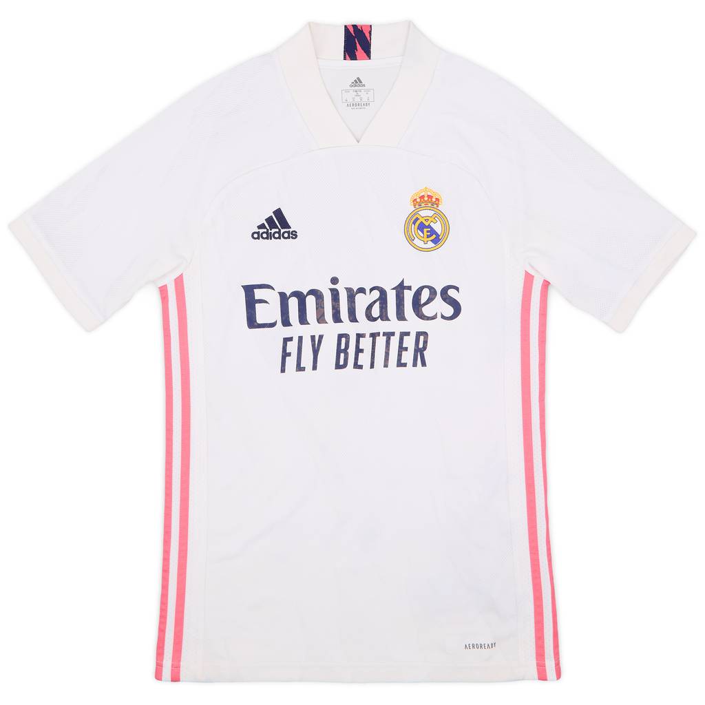 2020-21 Real Madrid Home Shirt - 5/10 - (XS)
