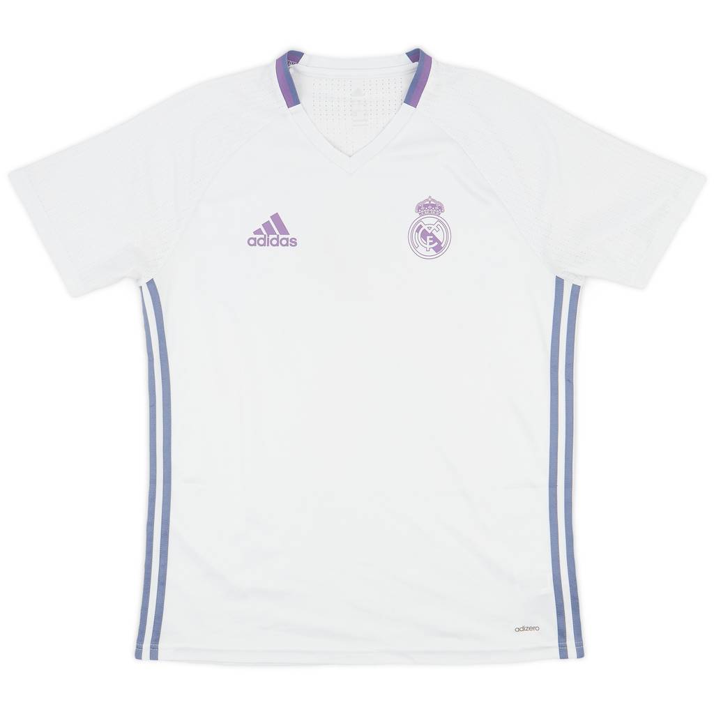 2016-17 Real Madrid adizero Training Shirt - 9/10 - (L)