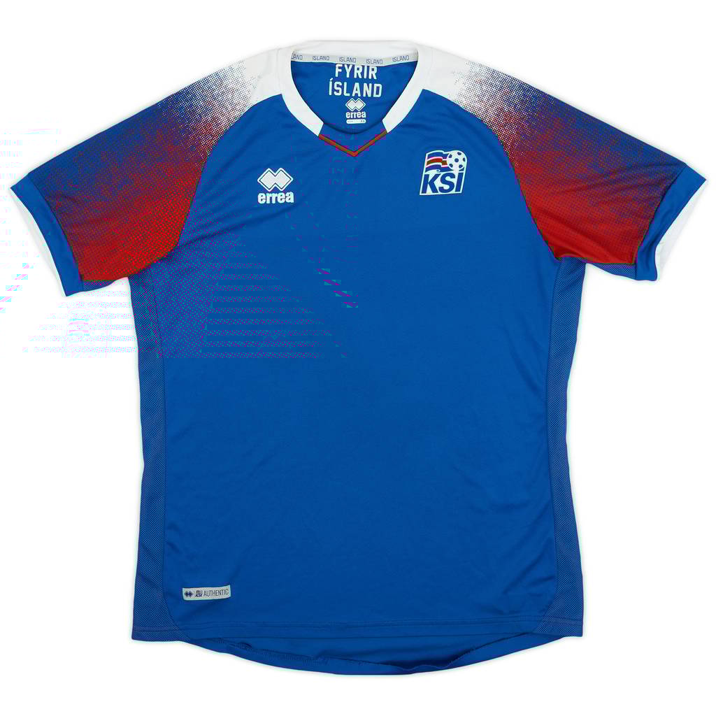 2018-19 Iceland Home Shirt - 9/10 - (XL)