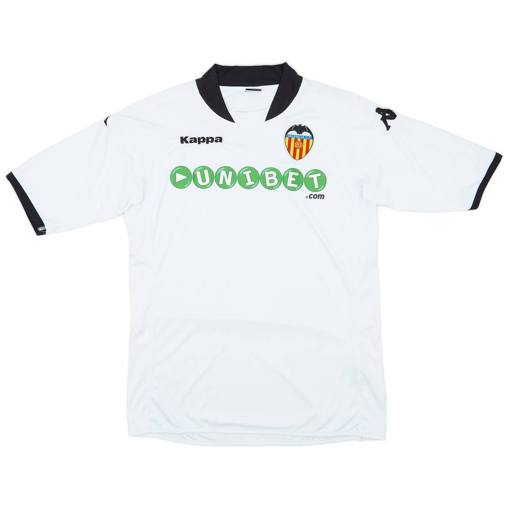 2009-10 Valencia Home Shirt #20 - 5/10 - (XL)
