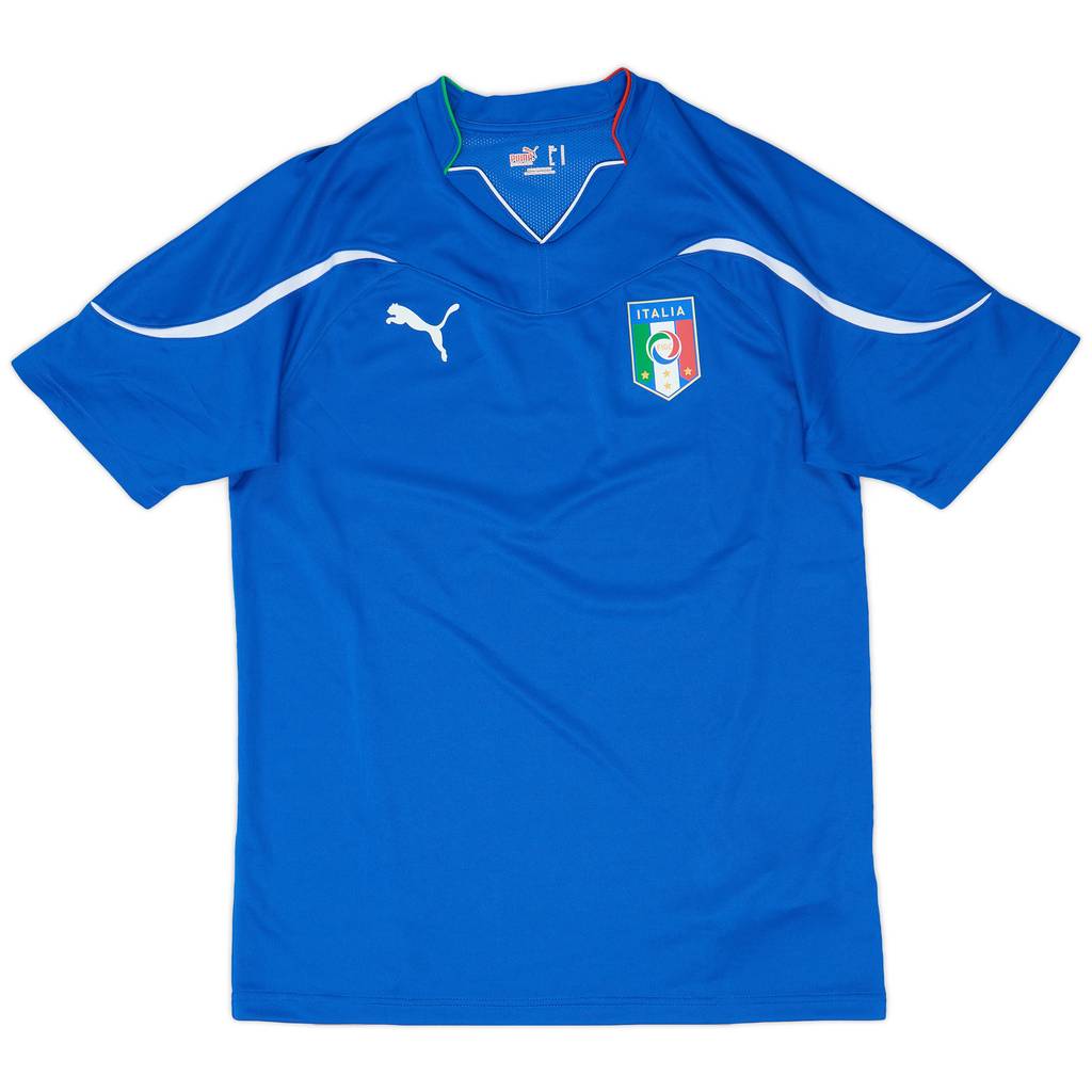 2010-12 Italy Home Shirt - 9/10 - (M)