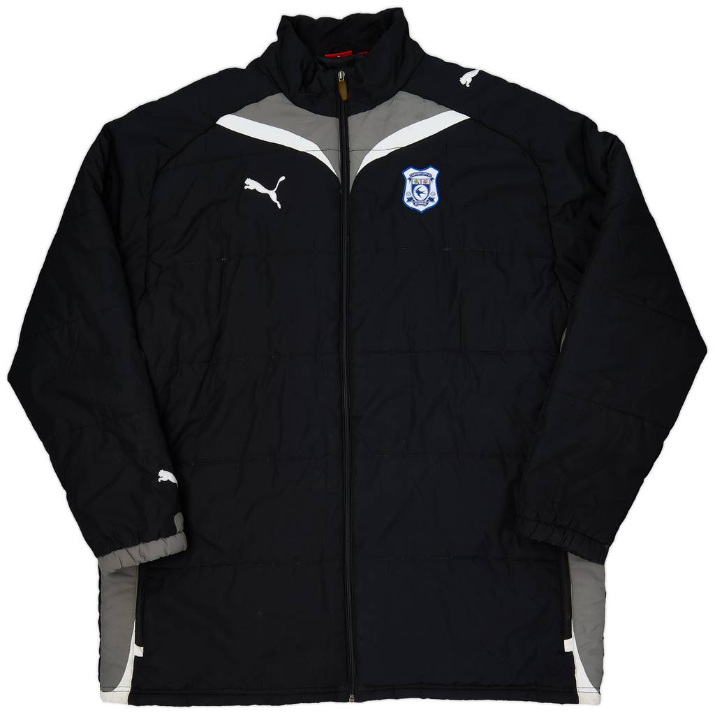2010-11 Cardiff City Puma Padded Bench Coat - 8/10 - (3XL)