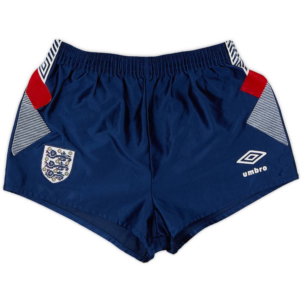 1990-92 England Home Shorts - 9/10 - (XL.Boys)