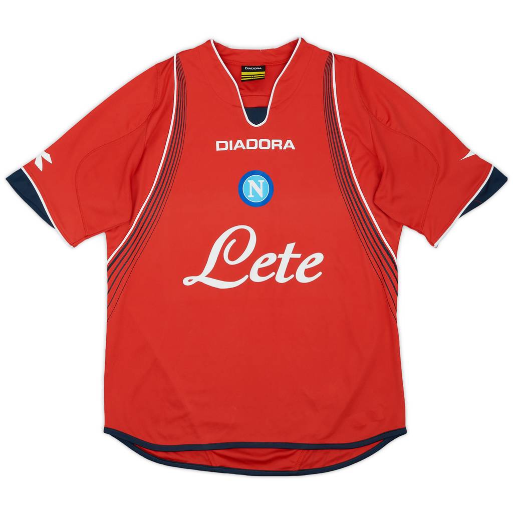 2007-08 Napoli Away Shirt - 8/10 - (S)