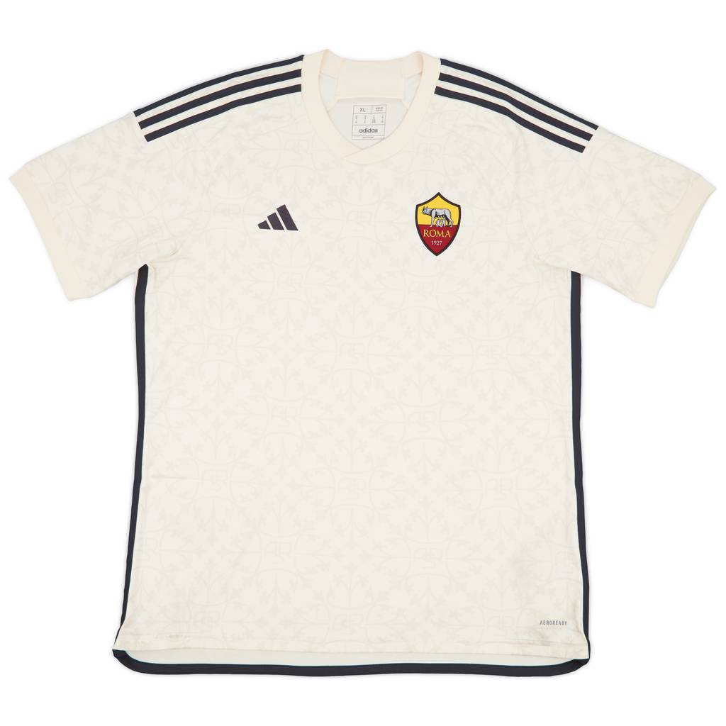 2023-24 Roma Away Shirt - 8/10 - (XL)