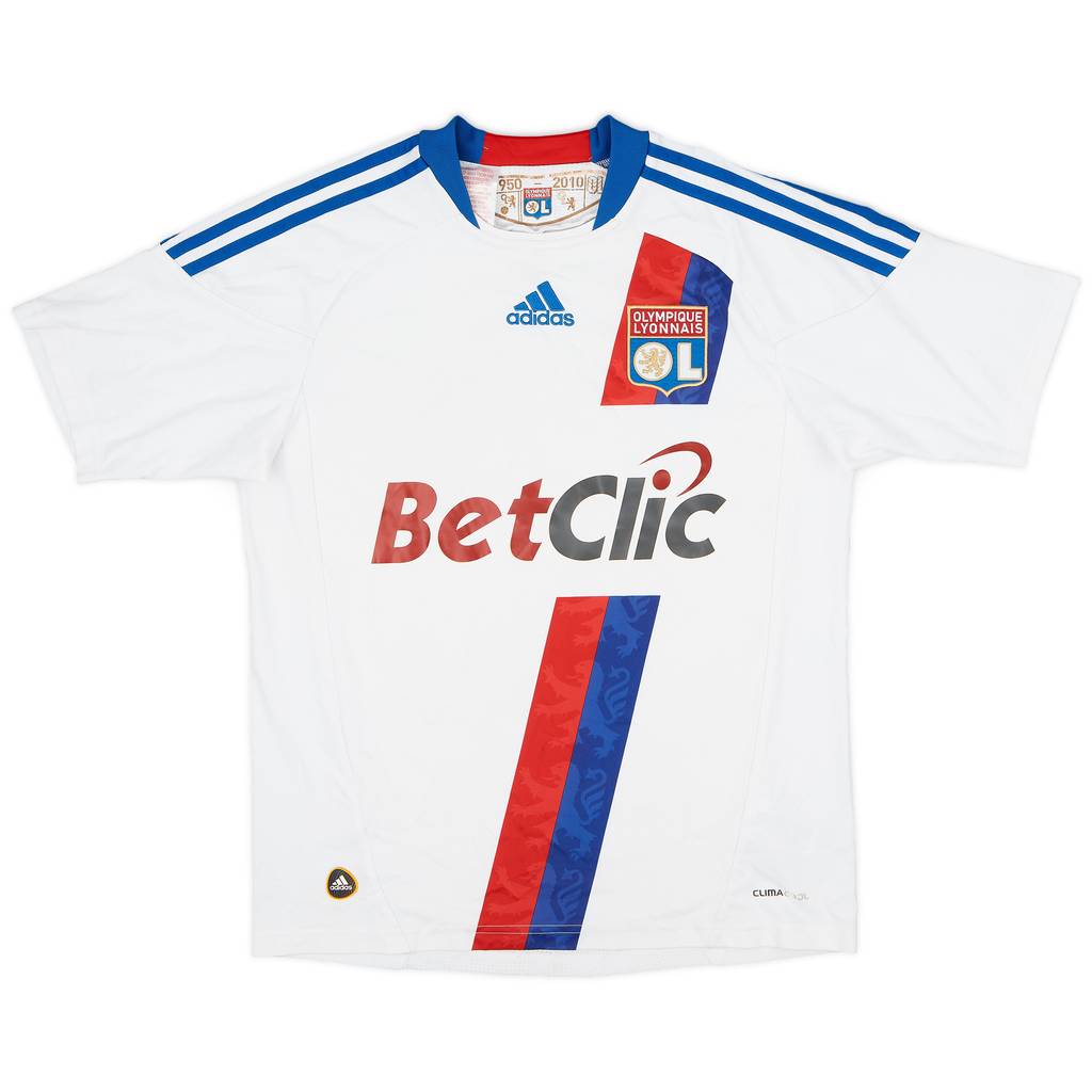 2010-11 Lyon Home Shirt - 8/10 - (L.Boys)