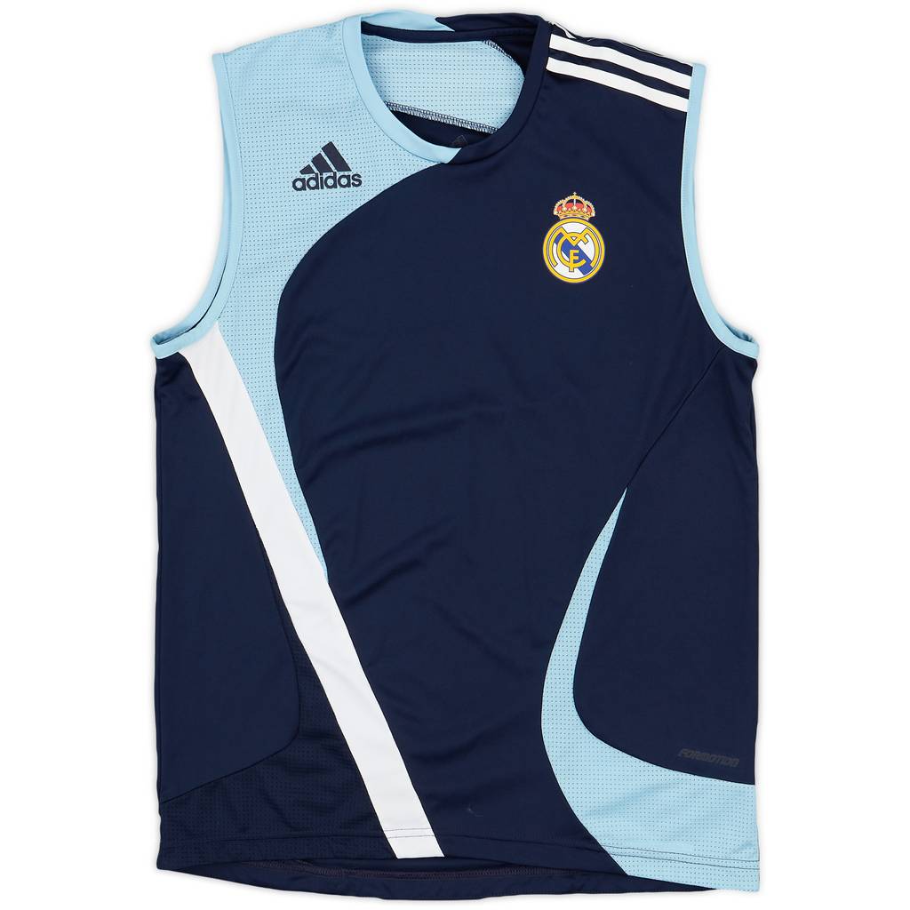 2007-08 Real Madrid adidas Formotion Training Vest - 7/10 - (S)