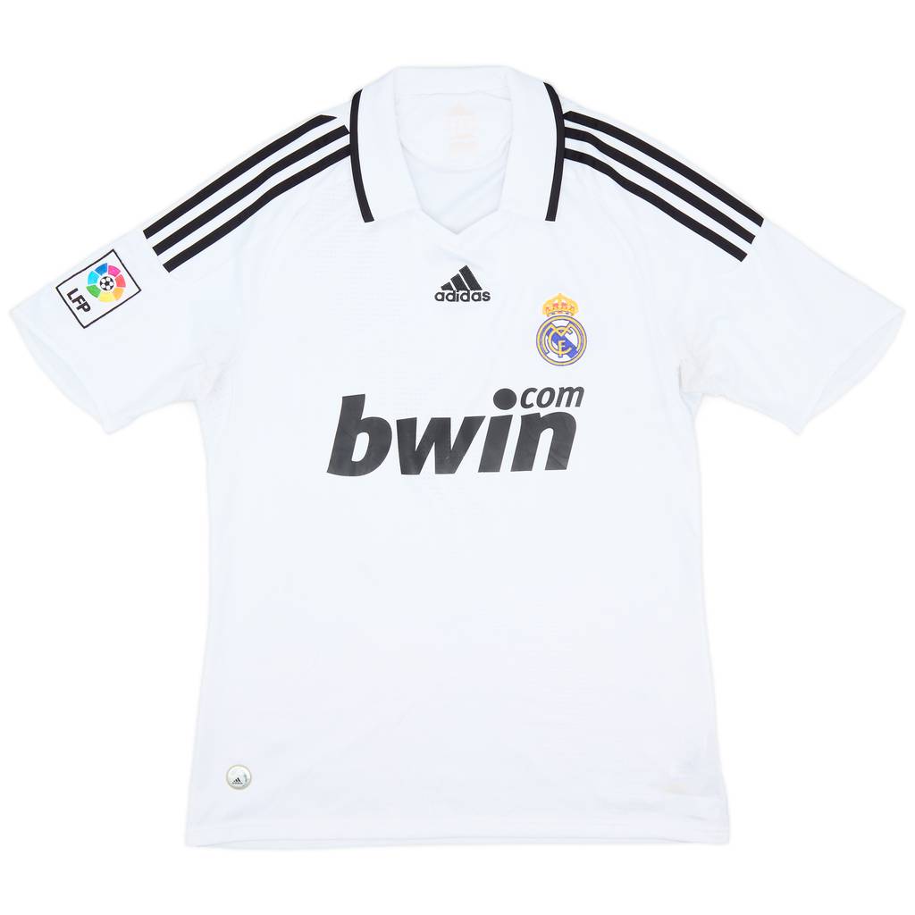 2008-09 Real Madrid Home Shirt - 5/10 - (M)